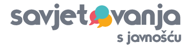Savjetovanja s javnošću logo